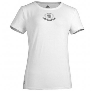 Adidas T-shirt Dames Korte Mouw Wit